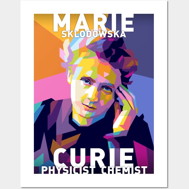 Marie Sklodowska Curie Wall Art by Shecience